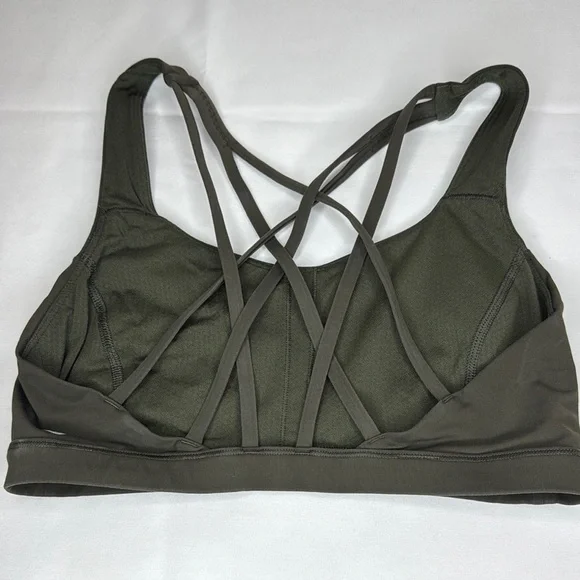 Lululemon Black Sports Bra with Strappy Back - Picture 3 of 3